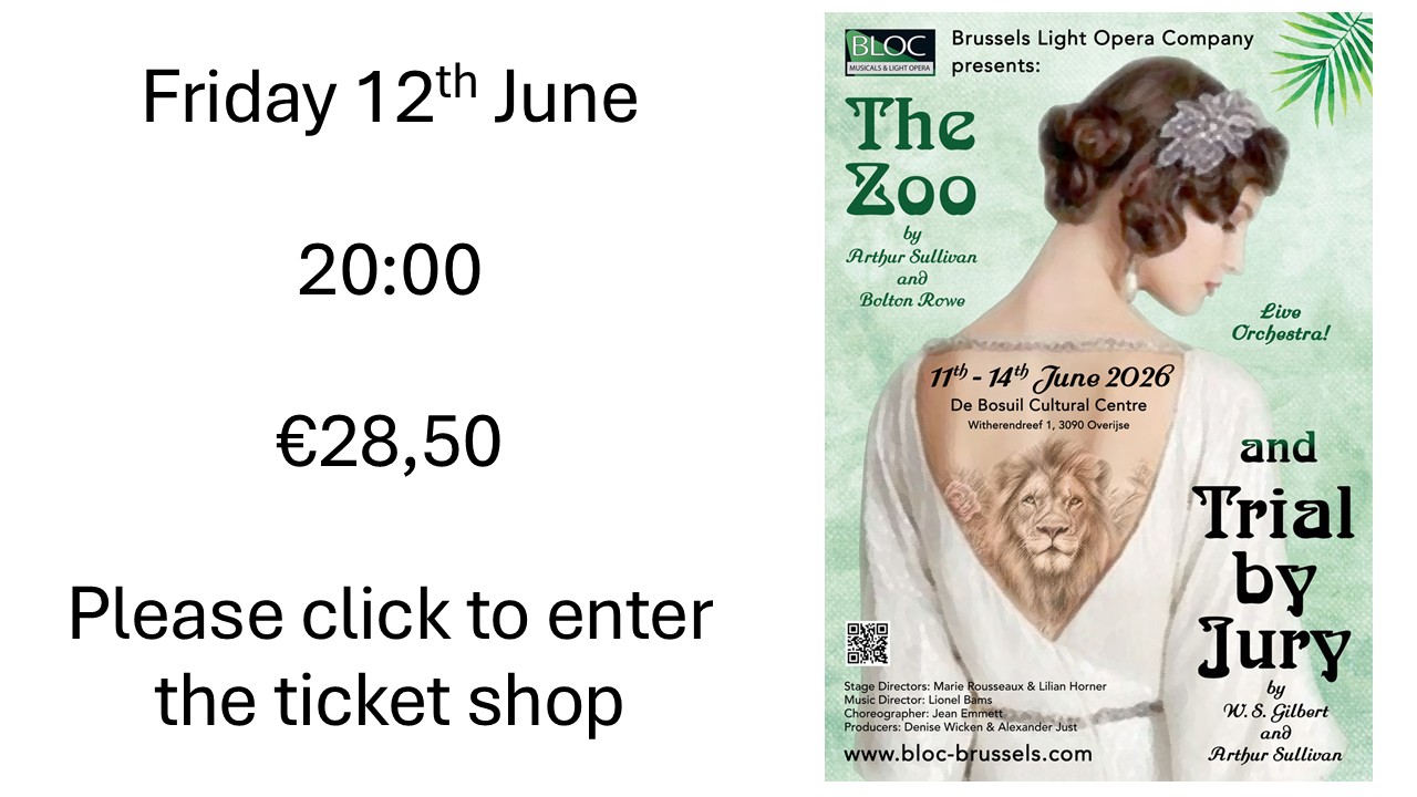 The Zoo & Trial by Jury (Friday) - verfügbare Tickets